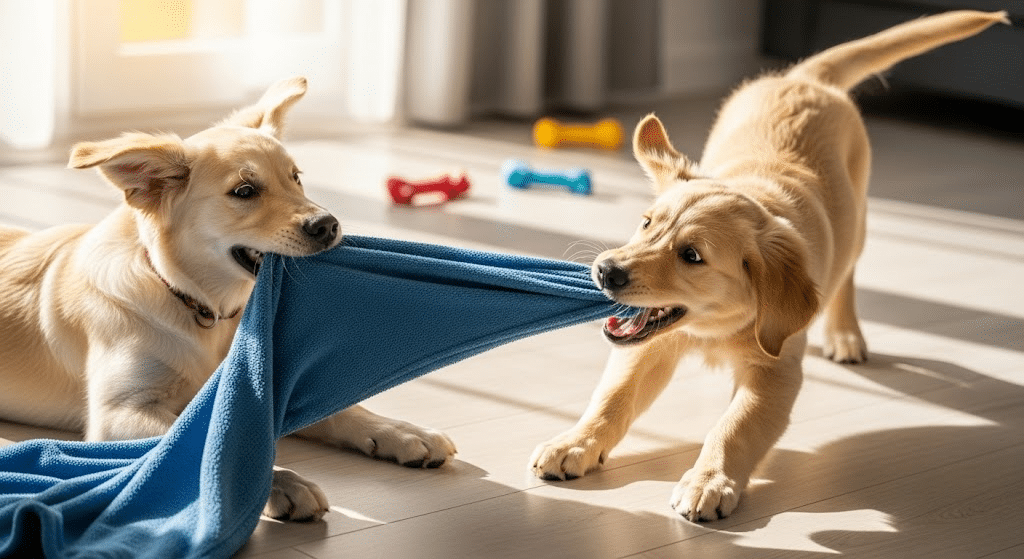 do-dogs-like-blankets-for-warmth-and-love