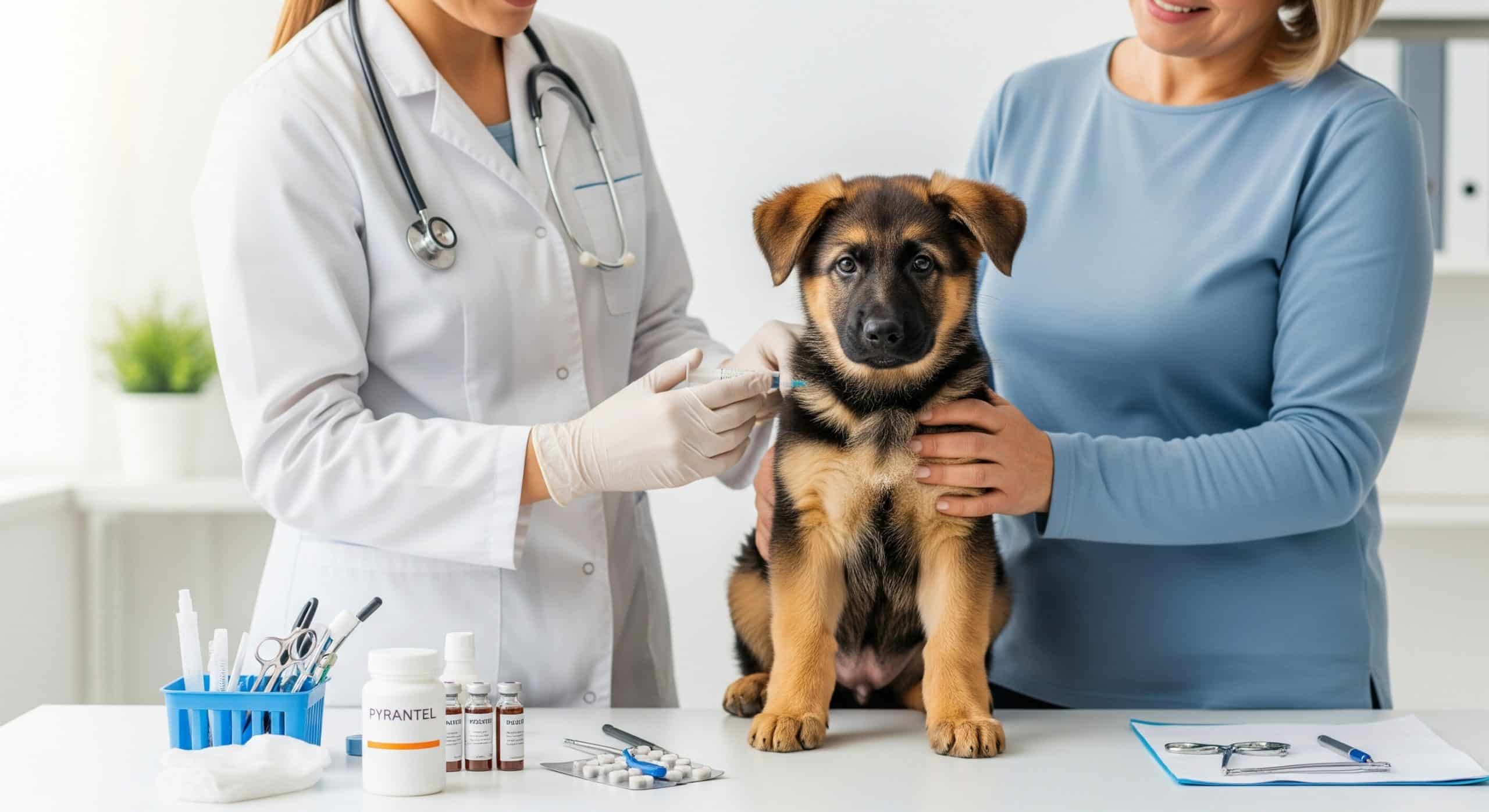 puppy vaccine and deworming schedule