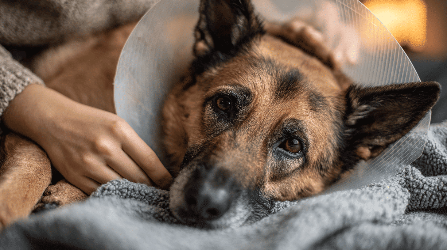 warning signs after dog neutering